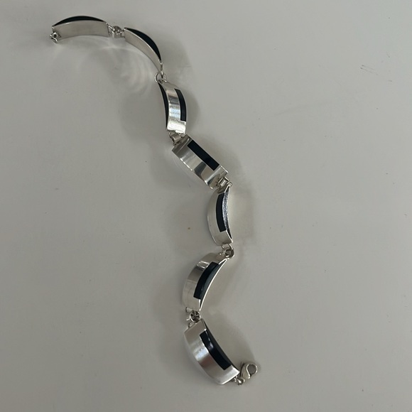 Sterling silver fine jewelry bracelet - Picture 6 of 7